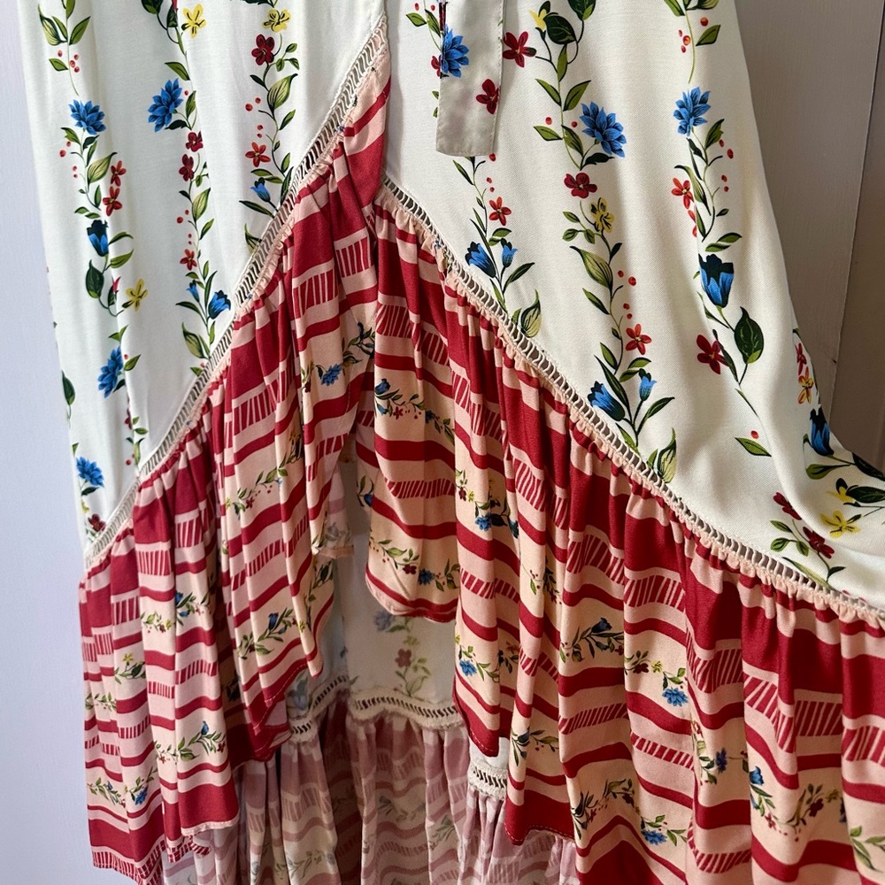 Farm Rio Springtime Wrap Dress (NWOT) - Picture 8 of 10